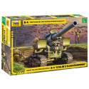 B-4 'Stalin's Sledgehammer' Soviet 203mm Howitzer M1931. Escala 1:35. Marca Zvezda. Ref: 3704.