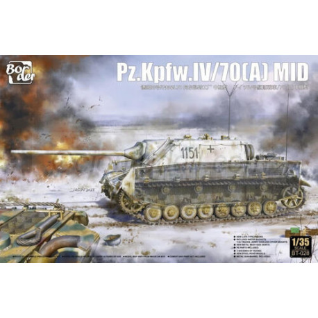 Pz.Kpfw. IV/70 (A) Mid Version. Escala 1:35. Marca Border model. Ref: BT028.