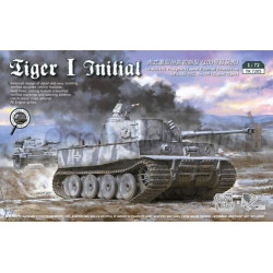 Tiger I Initial (Sd.Kfz.181) - Eared Tiger. Escala 1:72. Marca Border model. Ref: TK7205.