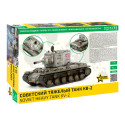 Soviet heavy tank KV-2. Escala 1:72. Marca Zvezda. Ref: 5084.