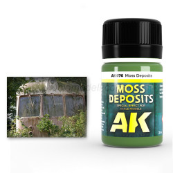 MUSGO ACUMULADO. Bote de 35 ml. Marca AK Interactive. Ref: AK676.