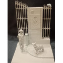 Viñeta La puerta de los Valientes. Marca Largarto Miniatures. Ref: PuertaVal..