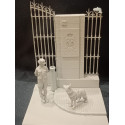 Viñeta La puerta de los Valientes. Marca Largarto Miniatures. Ref: PuertaVal..