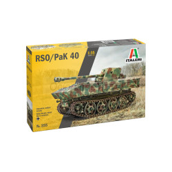 RSO / PAK 40. Escala 1:35. Marca Italeri. Ref: 355.