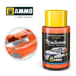 Cobra Motor Rojo Repsol. Bote 30 ml. Marca Ammo by Mig Jimenez. Ref: AMIG0310, 0310.