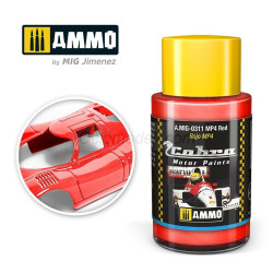 Cobra Motor Rojo MP4. Bote 30 ml. Marca Ammo by Mig Jimenez. Ref: AMIG0311, 0311.