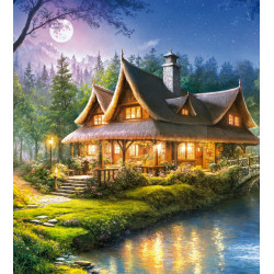 Forester's Cottage, 1000 pz. Marca Cherry Pazzi. Ref: 30684.