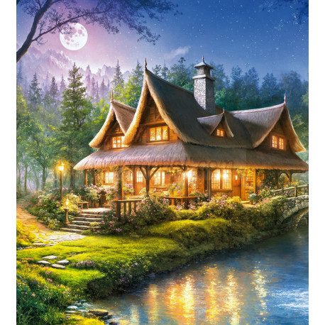 Forester's Cottage, 1000 pz. Marca Cherry Pazzi. Ref: 30684.