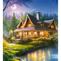Forester's Cottage, 1000 pz. Marca Cherry Pazzi. Ref: 30684.