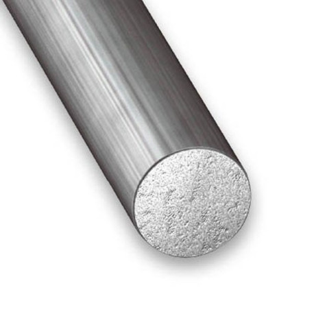 Redondo Acero 4 mm, Longitud 1m. Marca Dismoer. Ref: 33387.