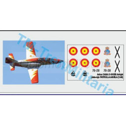 Calcas Avión Casa C-101EB Aviojet, Patrulla Aguila. Escala 1:48. Marca Trenmilitaria. Ref: 000_6518.