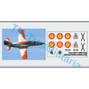 Calcas Avión Casa C-101EB Aviojet, Patrulla Aguila. Escala 1:48. Marca Trenmilitaria. Ref: 000_6518.
