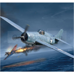 USN F4F-4 Wildcat "Battle of Midway". Escala 1:48. Marca Academy. Ref: 12355.