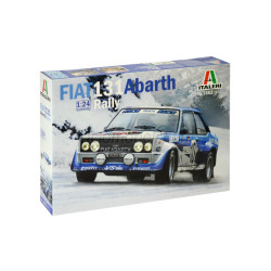 FIAT 131 Abarth Rally. De los 70 a 80. Escala 1:24. Marca Italeri. Ref: 3662.