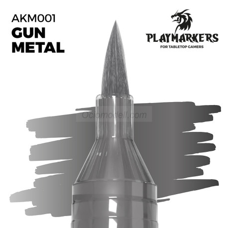 GUN METAL – PLAYMARKER. Marca AK Interactive. Ref: AKM001.
