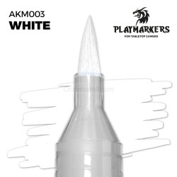 WHITE – PLAYMARKER. Marca AK Interactive. Ref: AKM003.
