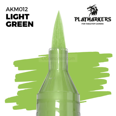 LIGHT GREEN – PLAYMARKER. Marca AK Interactive. Ref: AKM012.
