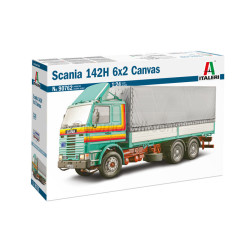 Scania 142H 6x2 Canvas. Escala 1:24. Marca Italeri. Ref: 90762.