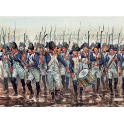 French Infantry 1798 - 1805 - Napoleonic Wars. Escala 1:72. Marca Italeri. Ref: 6092.
