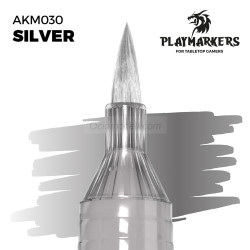 SILVER  – PLAYMARKER. Marca AK Interactive. Ref: AKM030.