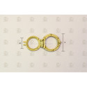 Ojo de Buey, practicable 15mm interior. 1ud. Marca Amati. Ref: 494115, 4941/15.