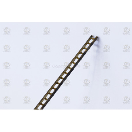 Escalera de Latón Tipo A, 3x100 mm. 1ud. Marca Amati. Ref: 497003, 4970/03.