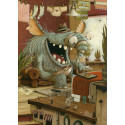 Día de lavandería. Puzzle vertical, 1000 pz. Marca Heye. Ref: 29865.