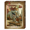 Día de lavandería. Puzzle vertical, 1000 pz. Marca Heye. Ref: 29865.