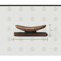 Cornamusa de 12 mm metalica. Paquete de 10 unid. Marca Amati. Ref: 4935/12, 493512.