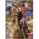 The Bookworm. Puzzle vertical, 1000 pz. Marca Heye. Ref: 30054.