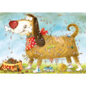 At The Dog. Puzzle horizontal, 1000 pz. Marca Heye. Ref: 30066.
