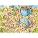 Desert Habitat. Puzzle horizontal, 1000 pz. Marca Heye. Ref: 30068.