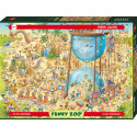 Desert Habitat. Puzzle horizontal, 1000 pz. Marca Heye. Ref: 30068.