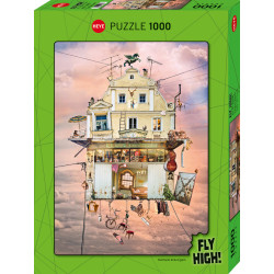Treasure House, Puzzle vertical, 1000 pz. Marca Heye. Ref: 30078.
