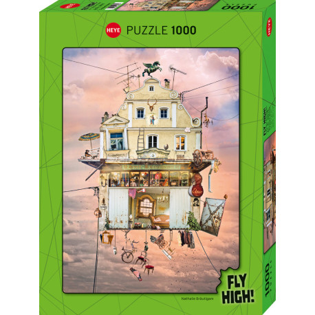 Treasure House, Puzzle vertical, 1000 pz. Marca Heye. Ref: 30078.