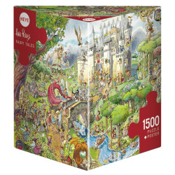 Cuentos de hadas, Fairy Tales, 1500 pz. Puzzle Vertical. Marca Heye. Ref: 29414.