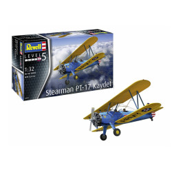 Stearman PT-17 Kaydet. Escala 1:32. Marca Revell. Ref: 03837.