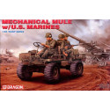 Mechanical Mule w/U.S. Marines. Escala 1:35. Marca Dragon. Ref: 3317.
