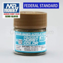 Mr.HOBBY AQUEOUS COLOR, Brown FS30219 (Semi-gloss) US. Bote 10 ml. Marca MR.Hobby. Ref: H310, 310.