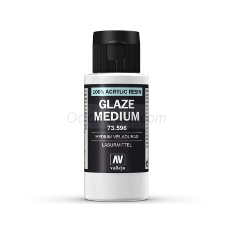 GLAZE MEDIUM. 60ml. Marca Vallejo. Ref: 73596, 73.596.