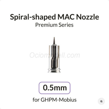 Obturador 0.5mm Airbrush Nozzle for Mobius. Marca Gaahleri. Ref: 43035.