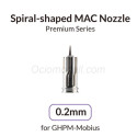 Obturador 0.2mm Airbrush Nozzle for Mobius. Marca Gaahleri. Ref: 40935.