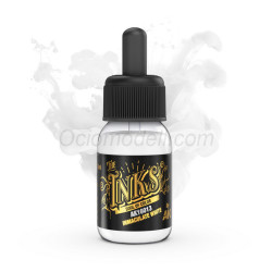 INKS INMACULATE WHITE. Bote de 30 ml. Marca AK Interactive. Ref: AK16013.