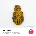 OCHRE GREEN – QUICK GEN COLOR. Bote de 18 ml. Marca AK Interactive. Ref: AK17075.
