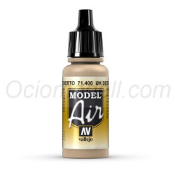 Acrilico Model air, UK Rosa Disierto. Bote 17 ml. Marca Vallejo. Ref: 71.400.