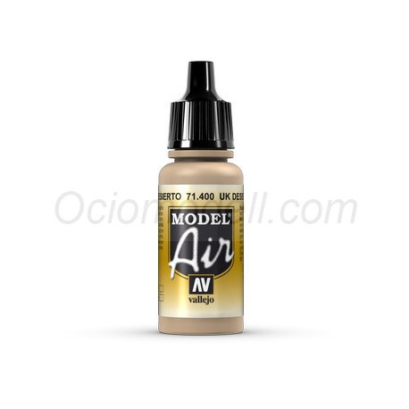 Acrilico Model air, UK Rosa Disierto. Bote 17 ml. Marca Vallejo. Ref: 71.400.