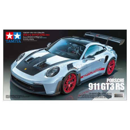 PORSCHE 911 GT3 RS (992) . Escala 1:24. Marca Tamiya. Ref: 24370.