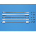 Bastoncillos de algodón, COTTON SWAB (TRIANGULAR, EXTRA SMALL). Blister 50 ud. Marca Tamiya. Ref: 87105.