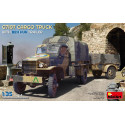 G7107 1,5T 4X4 CARGO TRUCK WITH TRAILER. Escala 1:35. Marca Miniart. Ref: 35372.