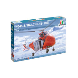 HELICÓPTERO HO4S-3 / HAS.7 / H-19. Escala 1:72. Marca Italeri. Ref: 1476.